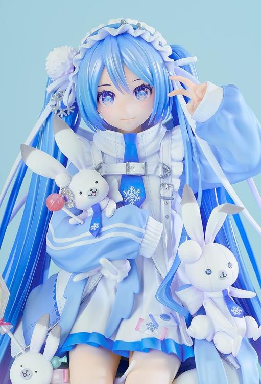 Vocaloid Snow Miku (Yukiiro Pop Ver.) 1/7 Scale Figure - Image 10