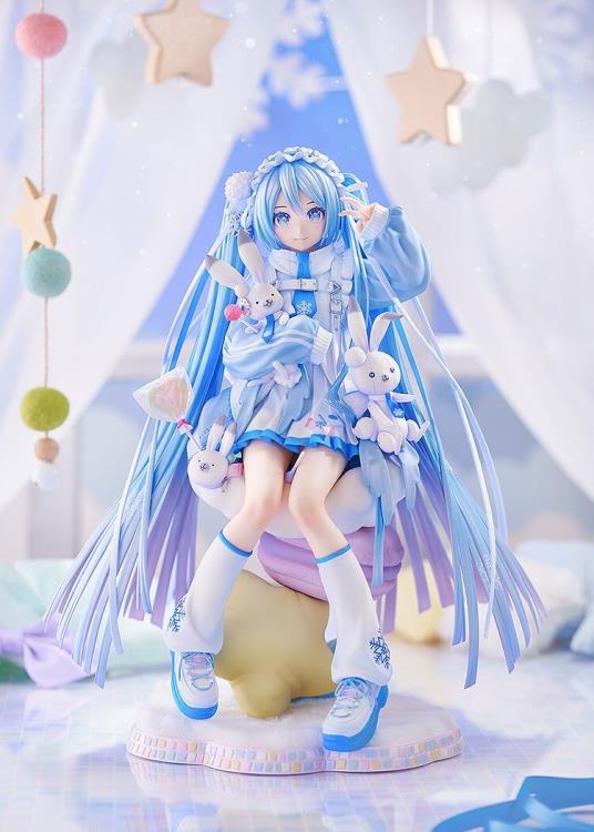 Vocaloid Snow Miku (Yukiiro Pop Ver.) 1/7 Scale Figure - Image 2