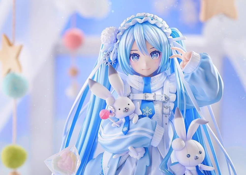 Vocaloid Snow Miku (Yukiiro Pop Ver.) 1/7 Scale Figure - Image 5