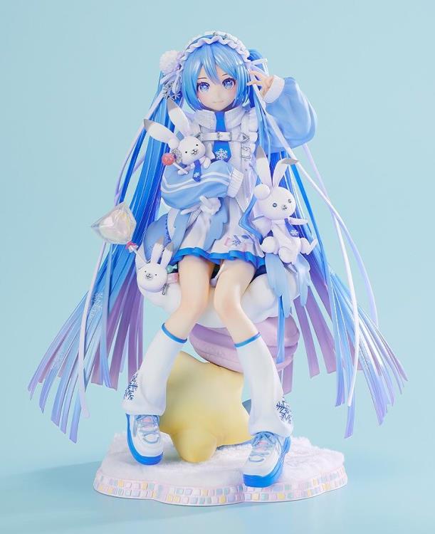 Vocaloid Snow Miku (Yukiiro Pop Ver.) 1/7 Scale Figure - Image 6