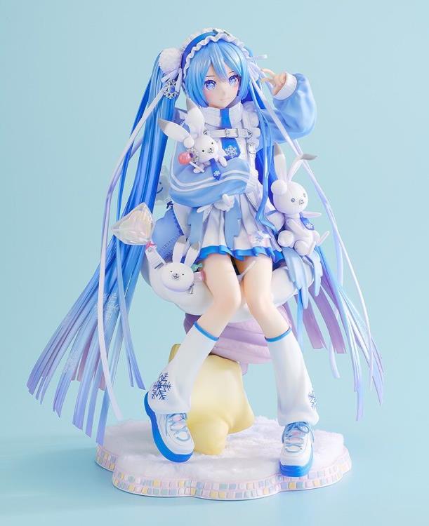 Vocaloid Snow Miku (Yukiiro Pop Ver.) 1/7 Scale Figure - Image 9