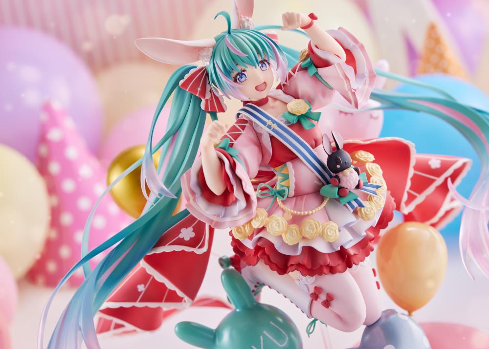 Vocaloid Spiritale Hatsune Miku Birthday 2021 (Pretty Rabbit Ver.) 1/7 Scale Figure - Image 4