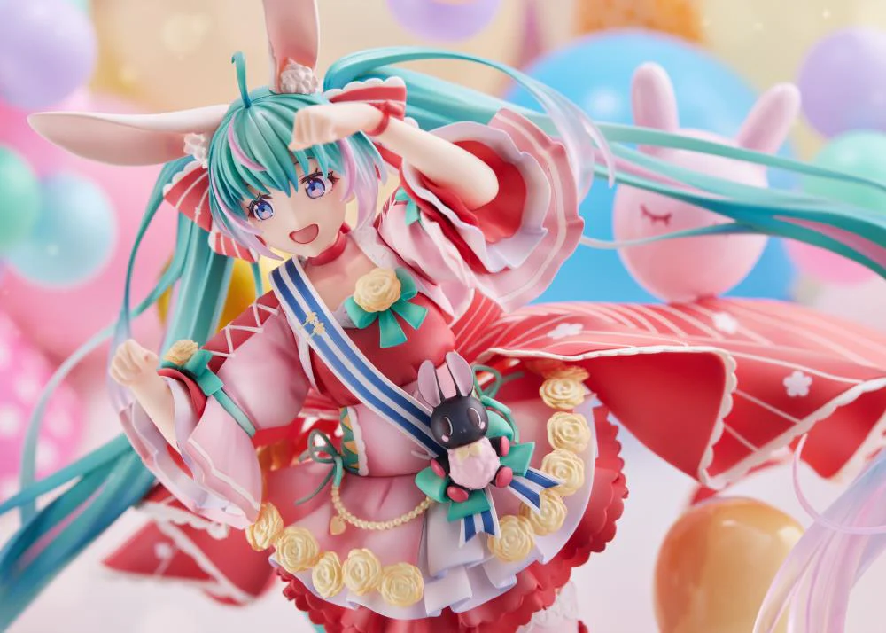 Vocaloid Spiritale Hatsune Miku Birthday 2021 (Pretty Rabbit Ver.) 1/7 Scale Figure - Image 6