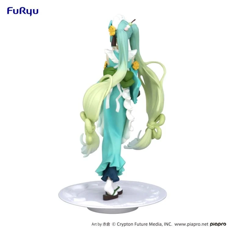 Vocaloid SweetSweets Series Hatsune Miku (Matcha Green Tea Parfait Mint Ver.) Exceed Creative Figure - Image 4