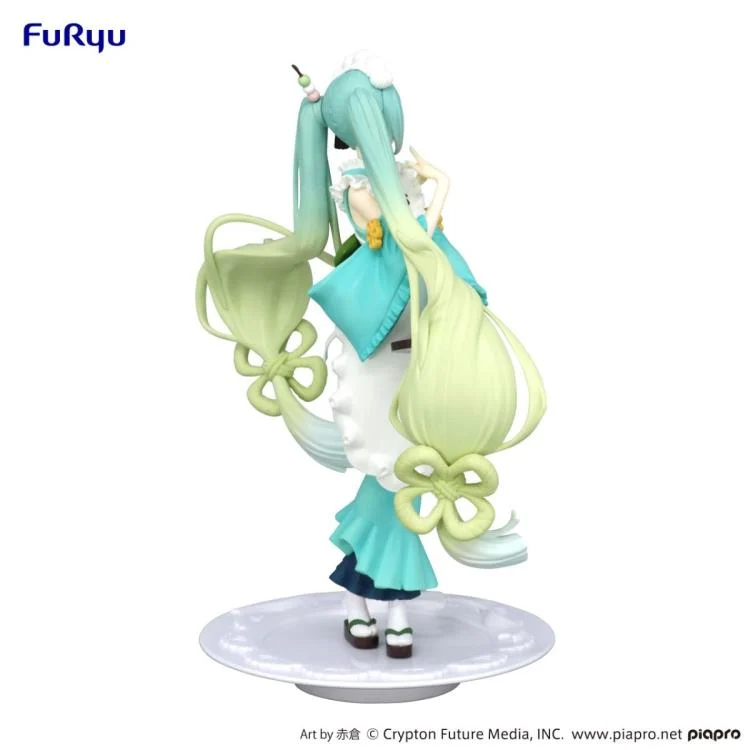 Vocaloid SweetSweets Series Hatsune Miku (Matcha Green Tea Parfait Mint Ver.) Exceed Creative Figure - Image 7