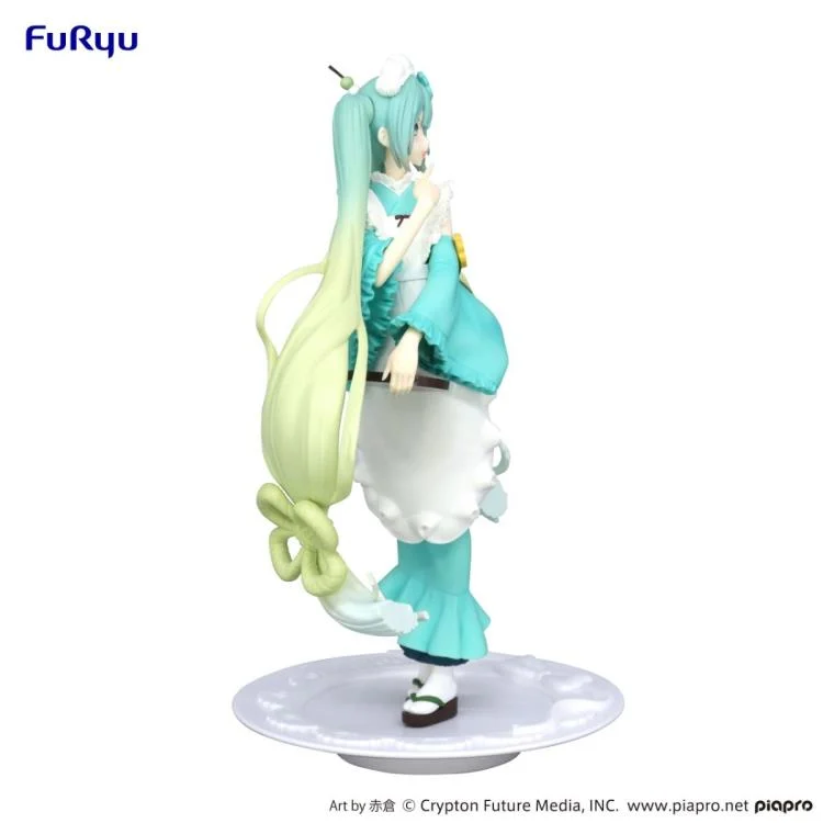 Vocaloid SweetSweets Series Hatsune Miku (Matcha Green Tea Parfait Mint Ver.) Exceed Creative Figure - Image 8