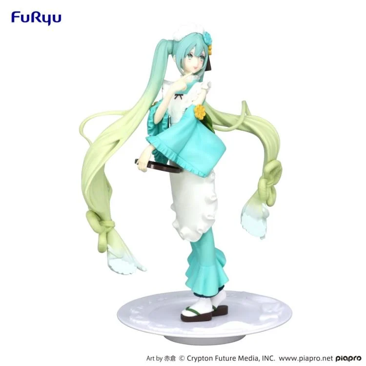 Vocaloid SweetSweets Series Hatsune Miku (Matcha Green Tea Parfait Mint Ver.) Exceed Creative Figure - Image 9