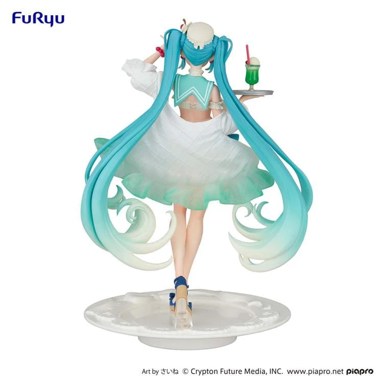 Vocaloid SweetSweets Series Hatsune Miku (Melon Soda Float Ver.) Exceed Creative Figure - Image 4