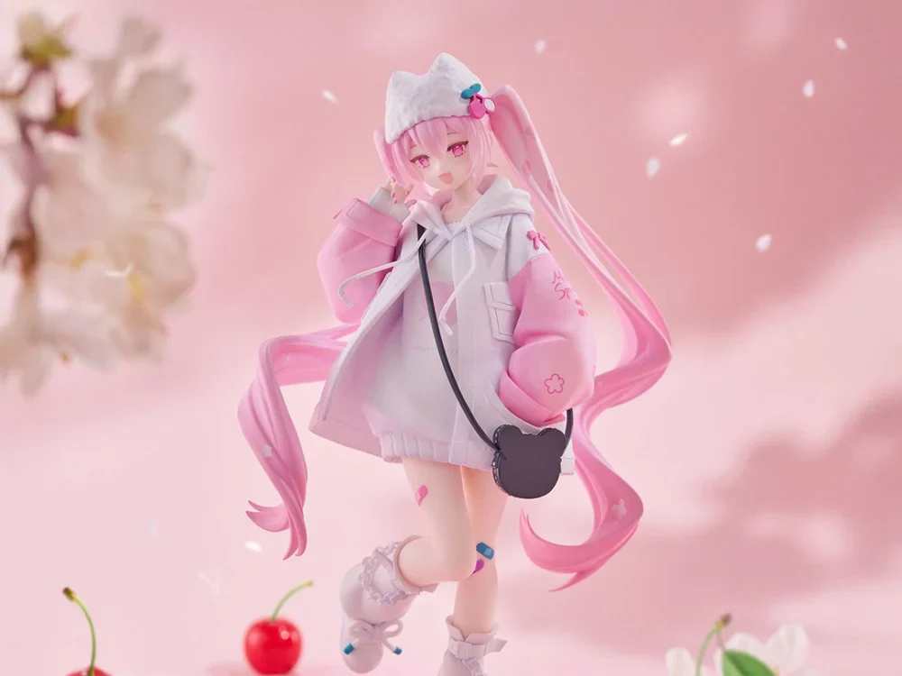 Vocaloid Tenitol Petit Sakura Miku (Cool Style) Figure
