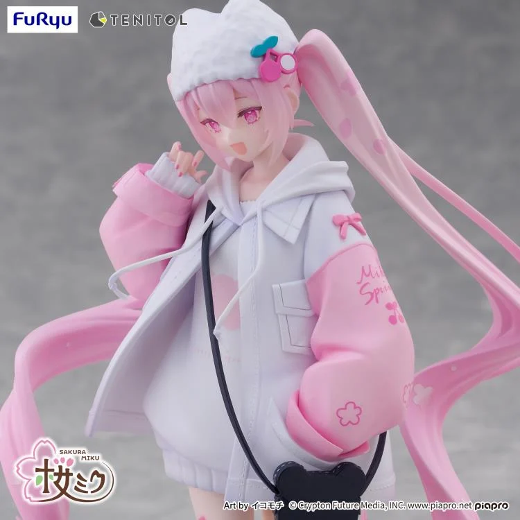 Vocaloid Tenitol Petit Sakura Miku (Cool Style) Figure - Image 12