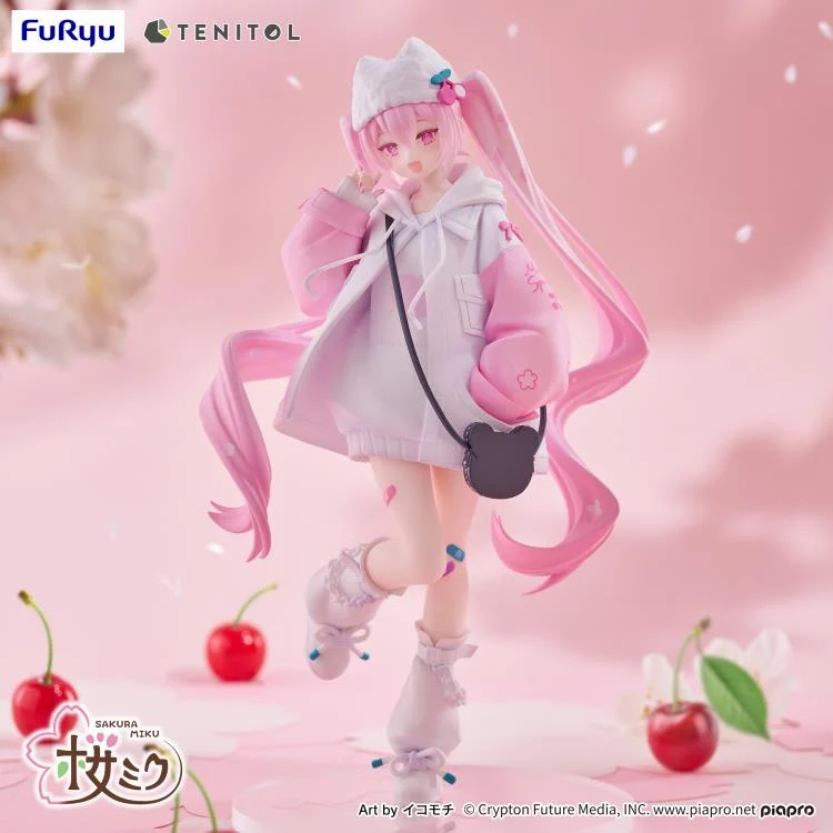 Vocaloid Tenitol Petit Sakura Miku (Cool Style) Figure - Image 2