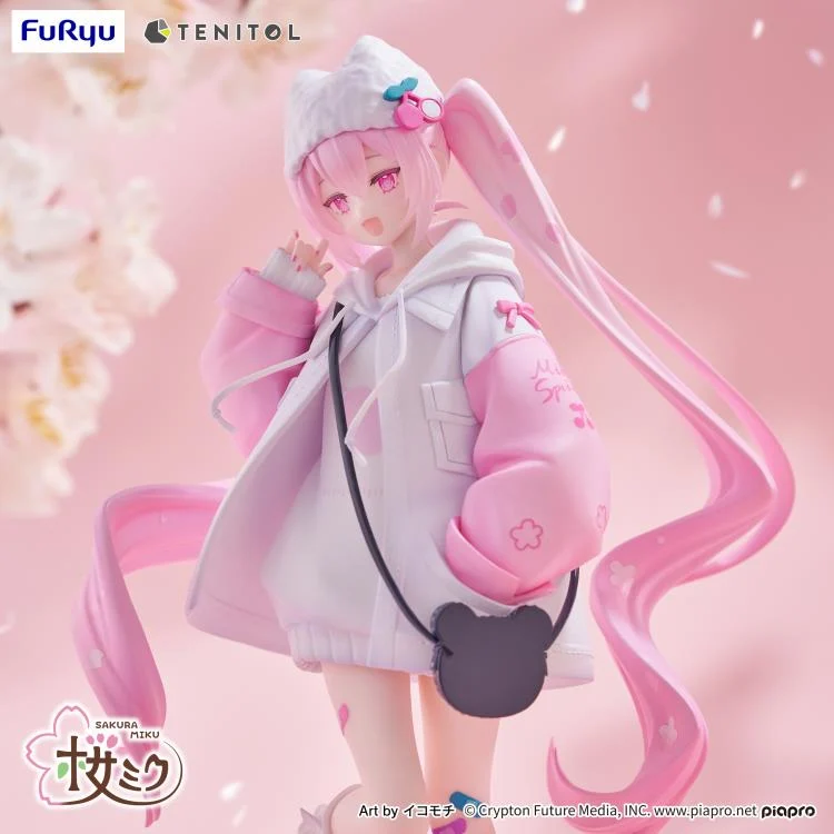 Vocaloid Tenitol Petit Sakura Miku (Cool Style) Figure - Image 3