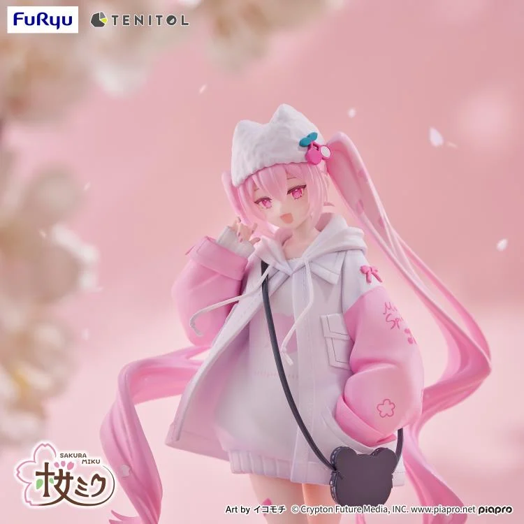 Vocaloid Tenitol Petit Sakura Miku (Cool Style) Figure - Image 4