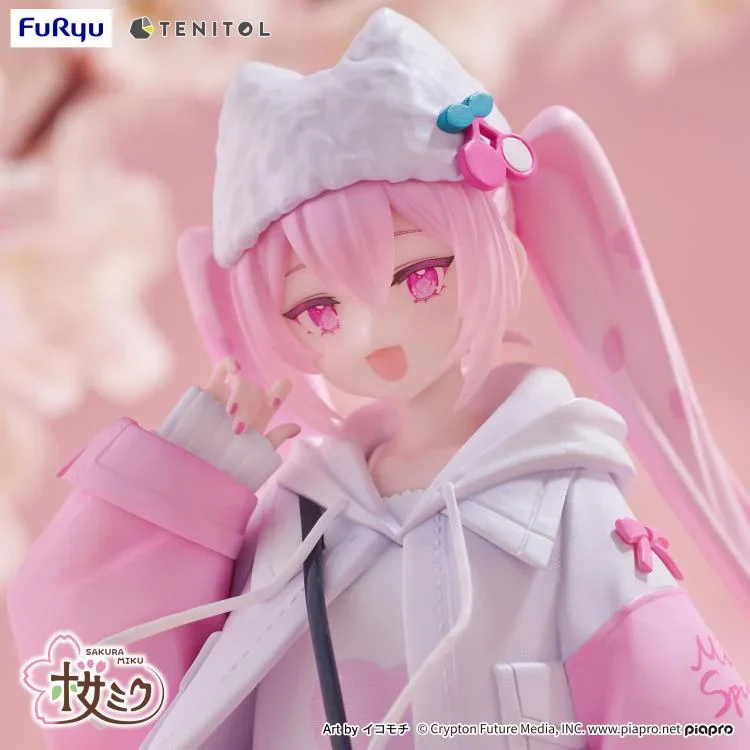 Vocaloid Tenitol Petit Sakura Miku (Cool Style) Figure - Image 7