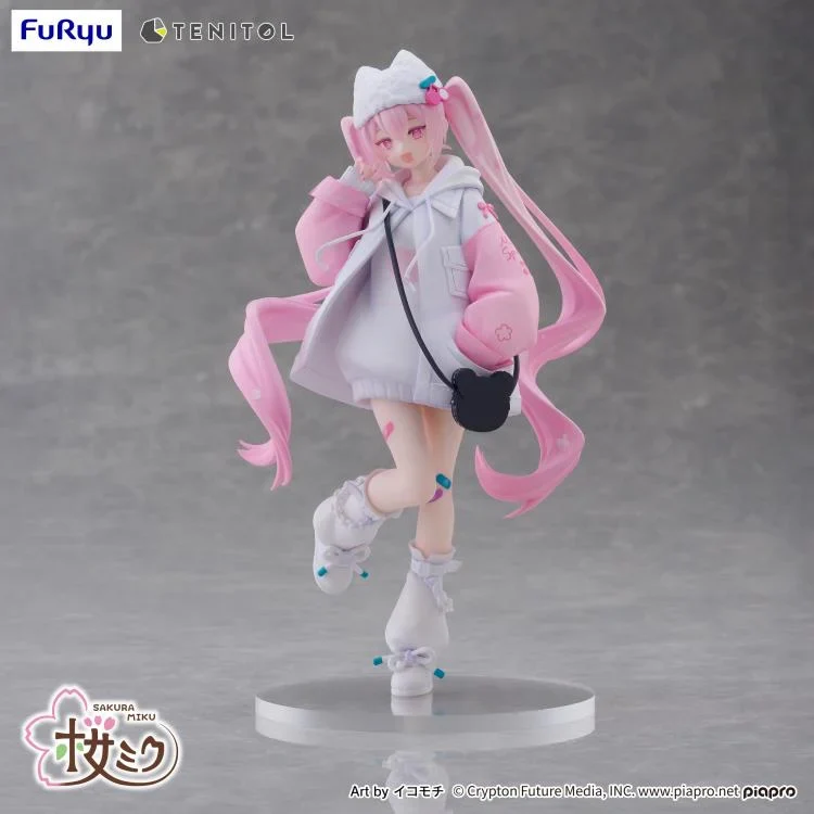Vocaloid Tenitol Petit Sakura Miku (Cool Style) Figure - Image 8