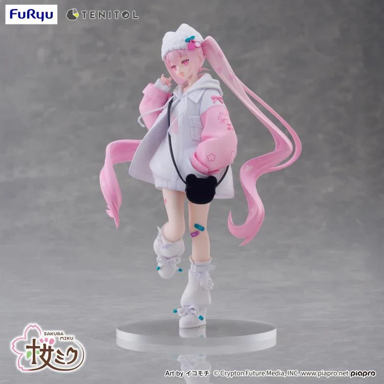 Vocaloid Tenitol Petit Sakura Miku (Cool Style) Figure - Image 9