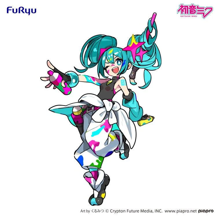 Vocaloid Trio-Try-iT Hatsune Miku (Paint Girl) Figure - Image 13