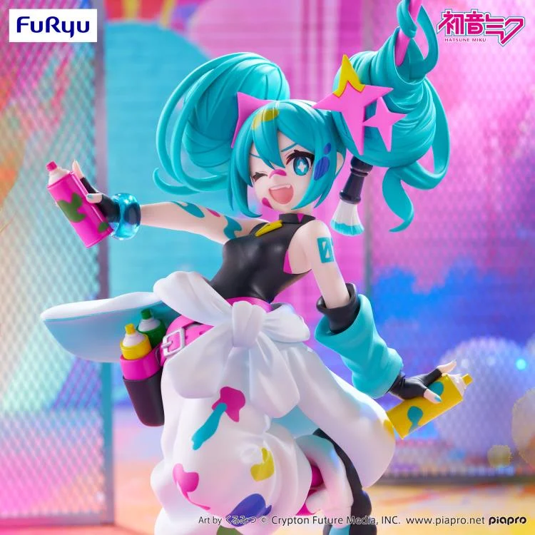 Vocaloid Trio-Try-iT Hatsune Miku (Paint Girl) Figure - Image 4