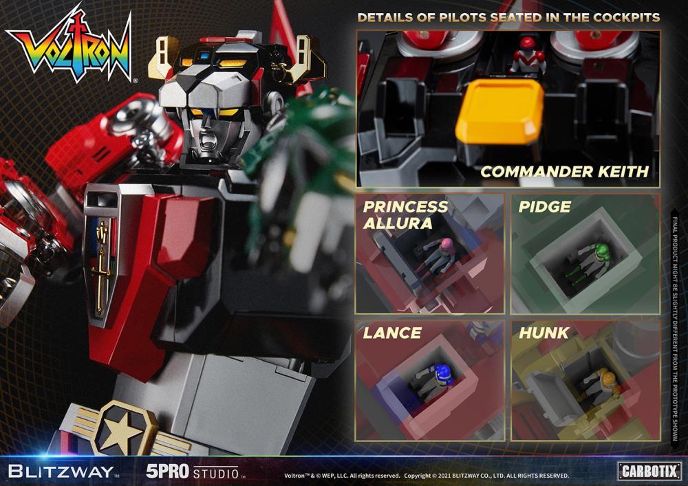 Voltron: Defender of the Universe Carbotix Series Voltron - Image 38