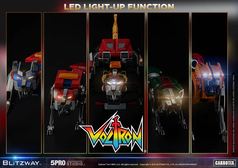 Voltron: Defender of the Universe Carbotix Series Voltron - Image 43