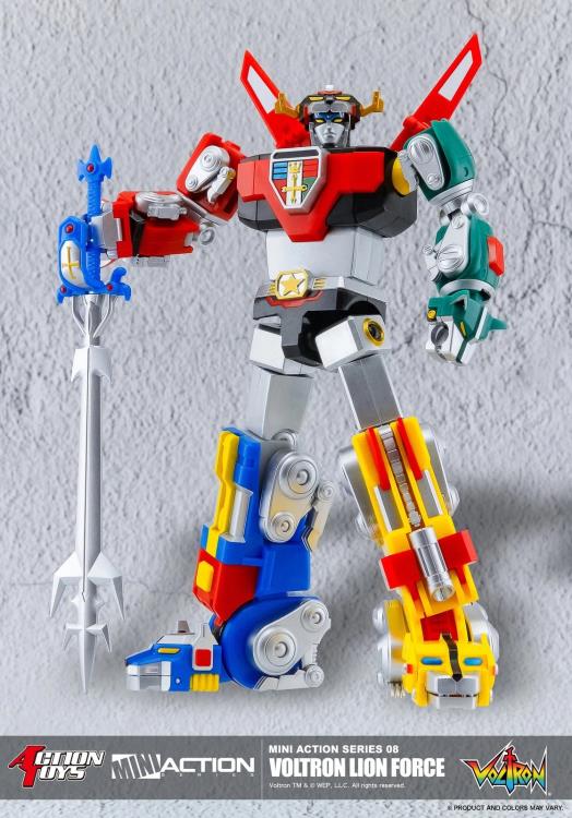 Voltron Defender of the Universe Mini Action Series 08 Voltron Lion Force Action Figure - Image 2