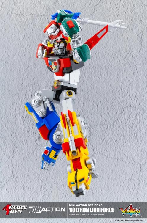 Voltron Defender of the Universe Mini Action Series 08 Voltron Lion Force Action Figure - Image 4