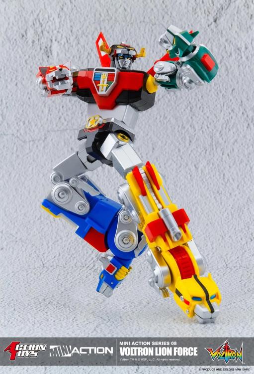 Voltron Defender of the Universe Mini Action Series 08 Voltron Lion Force Action Figure - Image 5