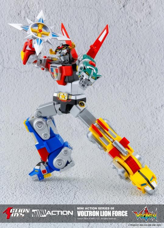 Voltron Defender of the Universe Mini Action Series 08 Voltron Lion Force Action Figure - Image 6