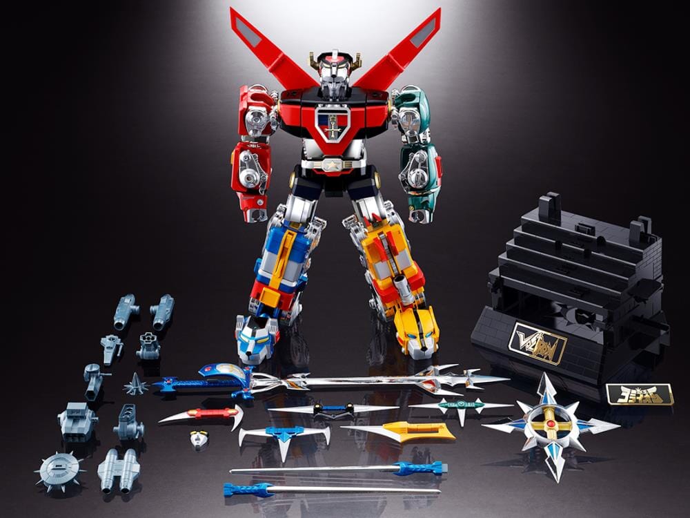 Voltron Defender of the Universe Soul of Chogokin GX-71SP Voltron (Chogokin 50th Anniversary) - Image 8