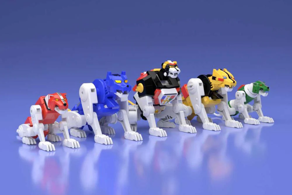 Voltron Super Mini-Pla SDCC 2018 Exclusive Model Kit - Image 4