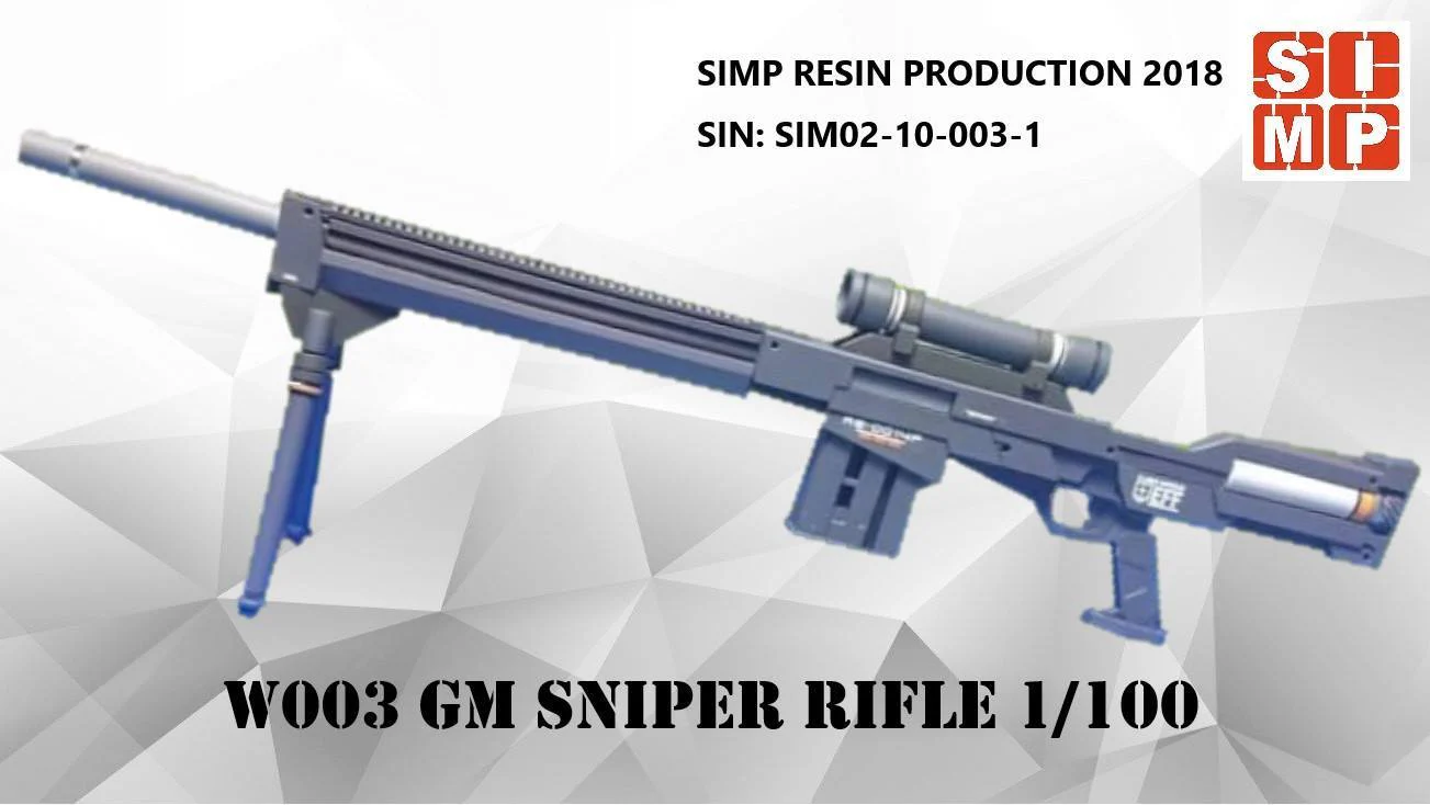 W003 GM Sniper Rifle 1/100 - Image 2