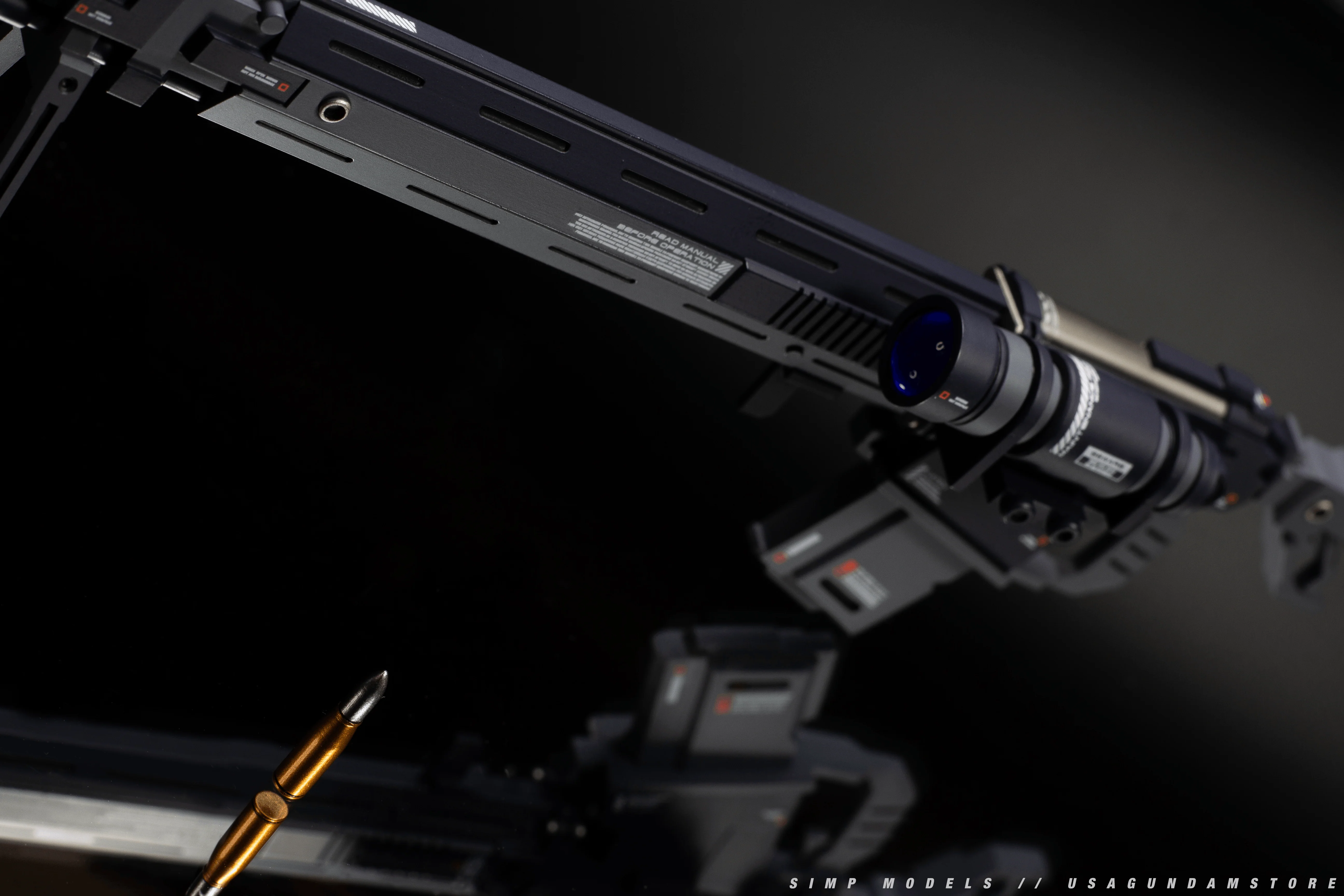 W004 Zaku Sniper 1/100 resin weapon kit - Image 2