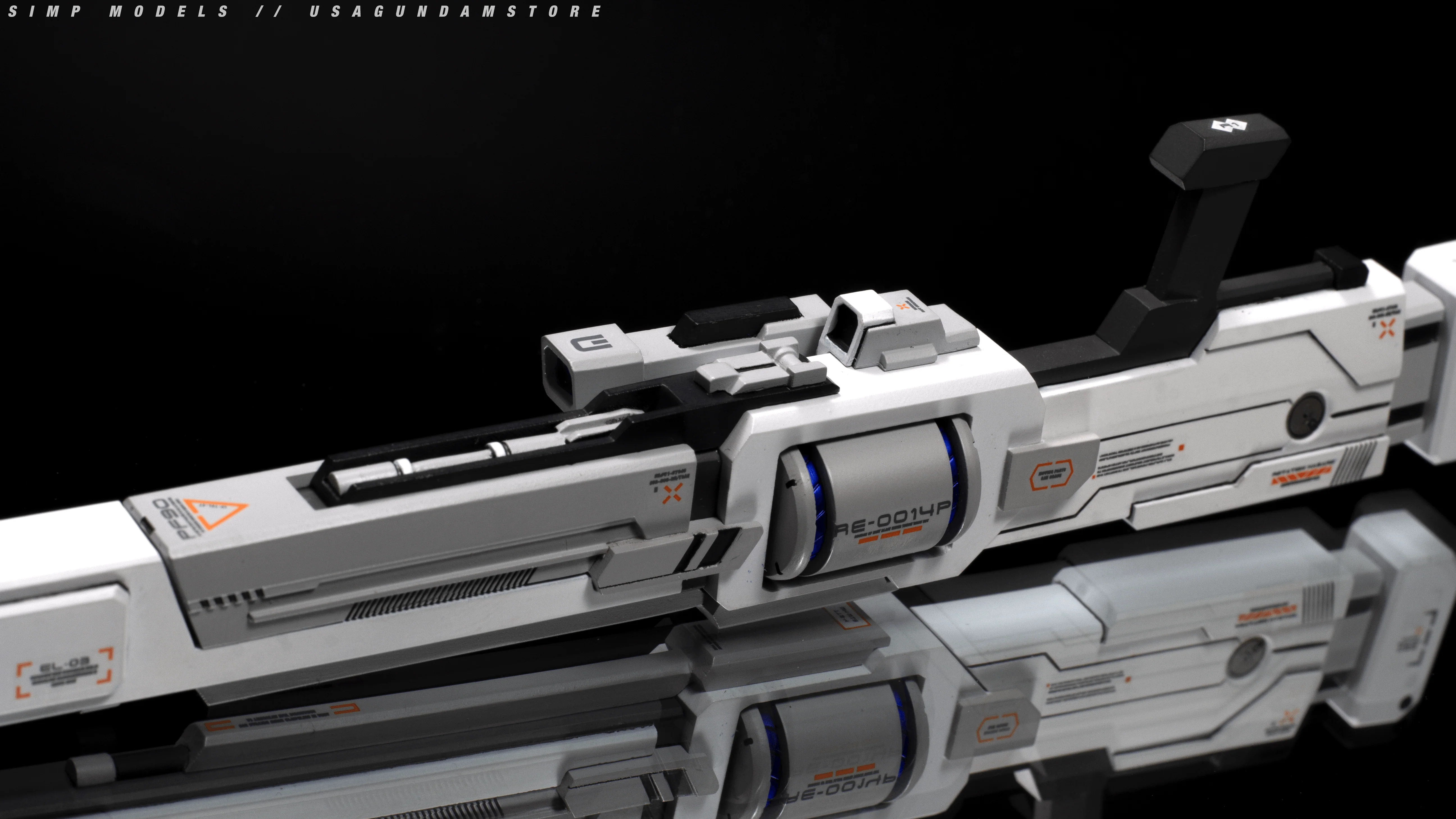 w006 Precision Railgun 1/100 Resin Kit - Image 2