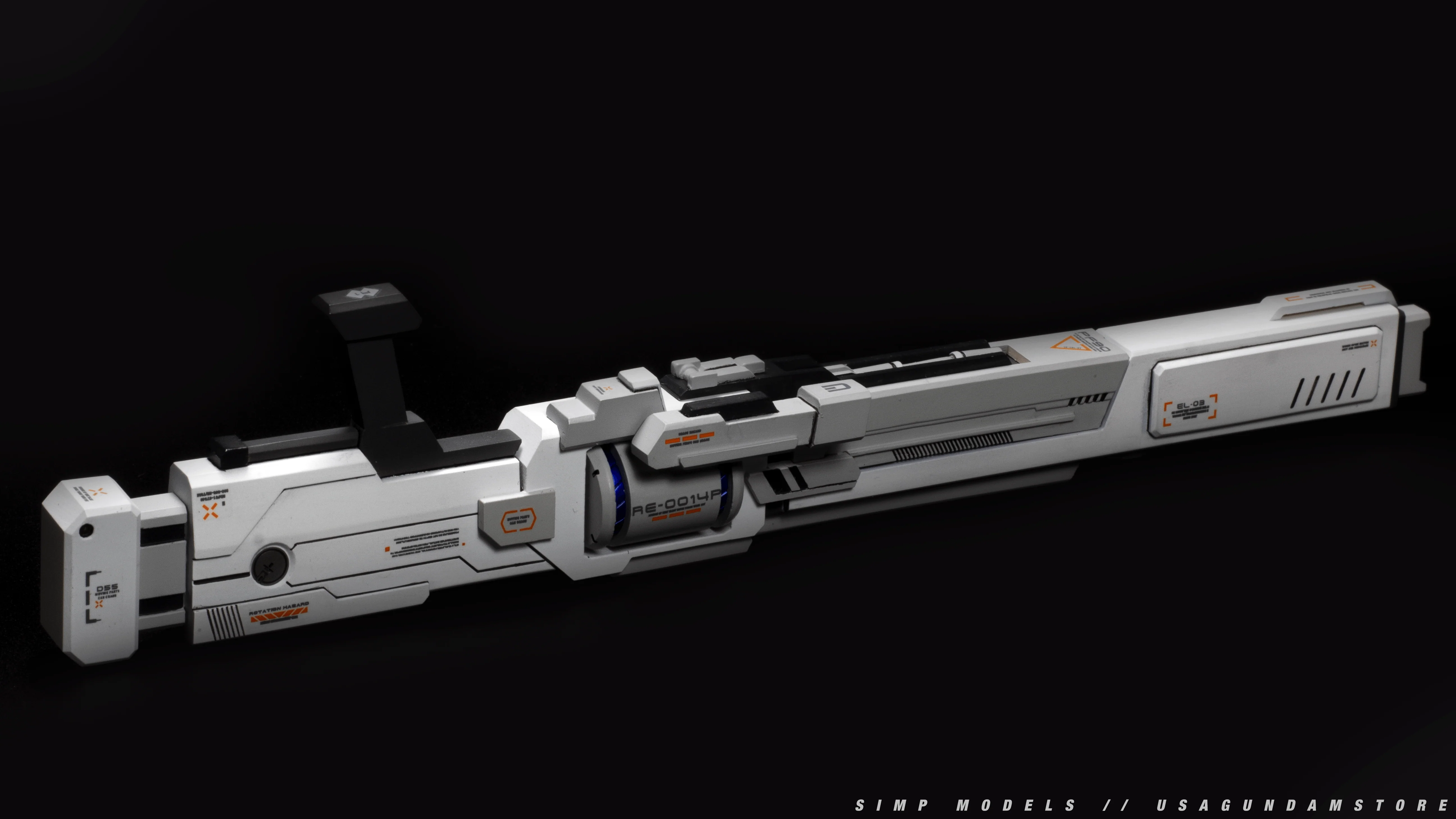 w006 Precision Railgun 1/100 Resin Kit - Image 3