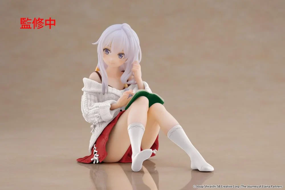 Wandering Witch The Journey of Elaina Desktop Cute Elaina (Casual Clothes Ver.) Figure (Renewal Edition) - Image 5