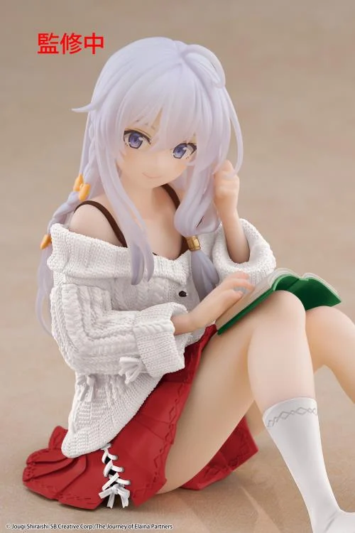 Wandering Witch The Journey of Elaina Desktop Cute Elaina (Casual Clothes Ver.) Figure (Renewal Edition) - Image 6