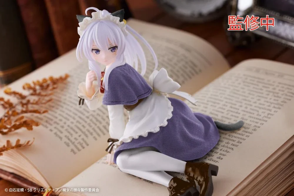 Wandering Witch The Journey of Elaina Desktop Cute Elaina (Cat Maid Ver. Renewal Edition) Figure - Image 3