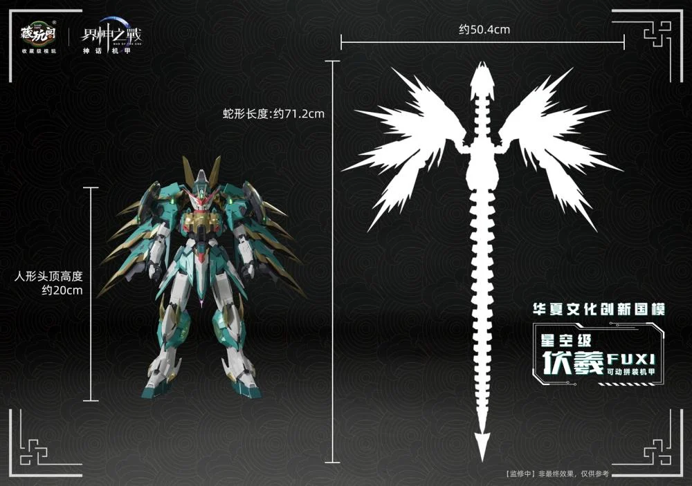 War of the God FUXI Starry Sky Class (Deluxe Edition) Model Kit - Image 14