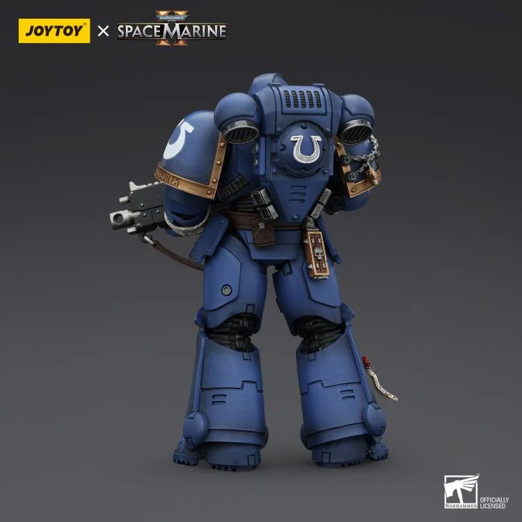 Warhammer 40,000 Space Marine 2 Ultramarines Brother Chairon 1/18 Scale Action Figure - Image 3