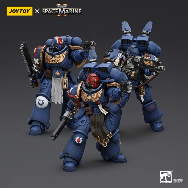 Warhammer 40,000 Space Marine 2 Ultramarines Sergeant Gadriel 1/18 Scale Action Figure - Image 12