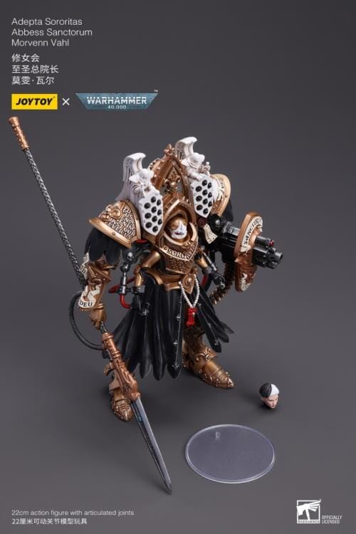 Warhammer 40K Adepta Sororitas Abbess Sanctorum Morvenn Vahl 1/18 Scale Figure - Image 11
