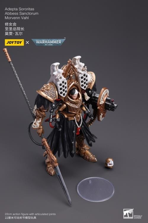 Warhammer 40K Adepta Sororitas Abbess Sanctorum Morvenn Vahl 1/18 Scale Figure - Image 12