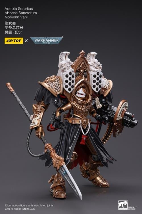 Warhammer 40K Adepta Sororitas Abbess Sanctorum Morvenn Vahl 1/18 Scale Figure - Image 4