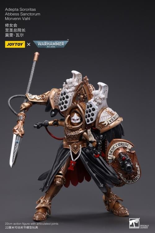 Warhammer 40K Adepta Sororitas Abbess Sanctorum Morvenn Vahl 1/18 Scale Figure - Image 5
