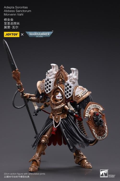 Warhammer 40K Adepta Sororitas Abbess Sanctorum Morvenn Vahl 1/18 Scale Figure - Image 6