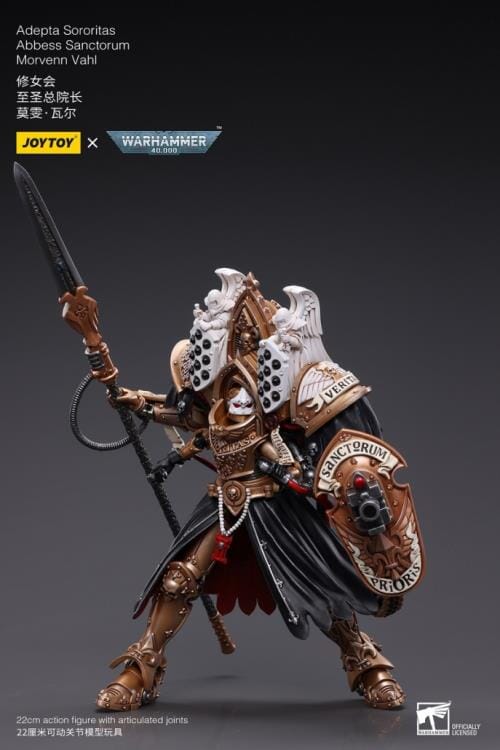 Warhammer 40K Adepta Sororitas Abbess Sanctorum Morvenn Vahl 1/18 Scale Figure - Image 7