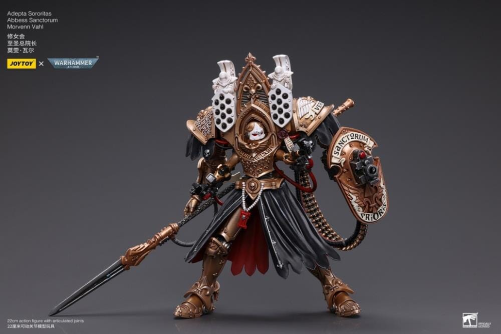 Warhammer 40K Adepta Sororitas Abbess Sanctorum Morvenn Vahl 1/18 Scale Figure - Image 8