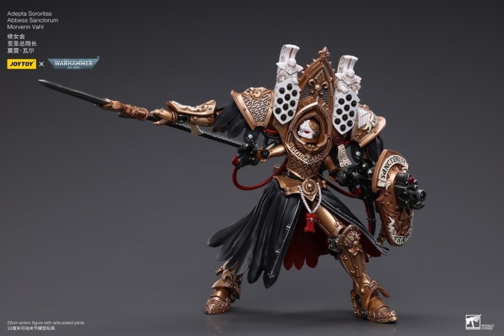 Warhammer 40K Adepta Sororitas Abbess Sanctorum Morvenn Vahl 1/18 Scale Figure - Image 9