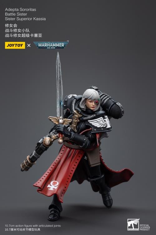 Warhammer 40K Adepta Sororitas Battle Sister Superior Kassia 1/18 Scale Figure - Image 4
