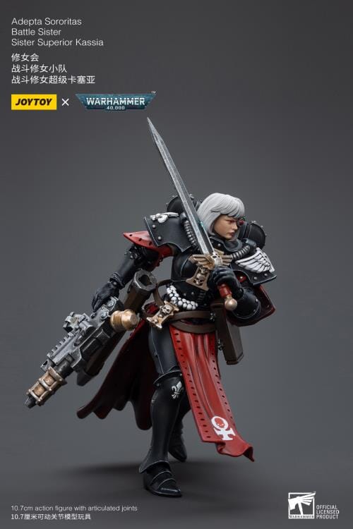 Warhammer 40K Adepta Sororitas Battle Sister Superior Kassia 1/18 Scale Figure - Image 5